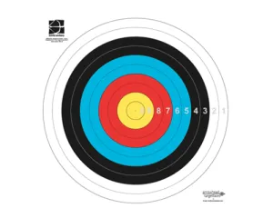 Archery Target Face 122cm FITA 10 pack