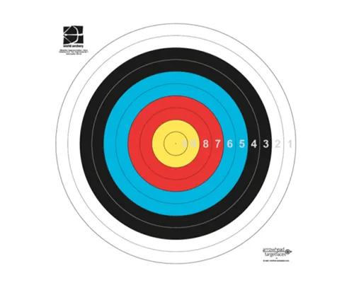 Archery Target Face 122cm FITA 10 pack
