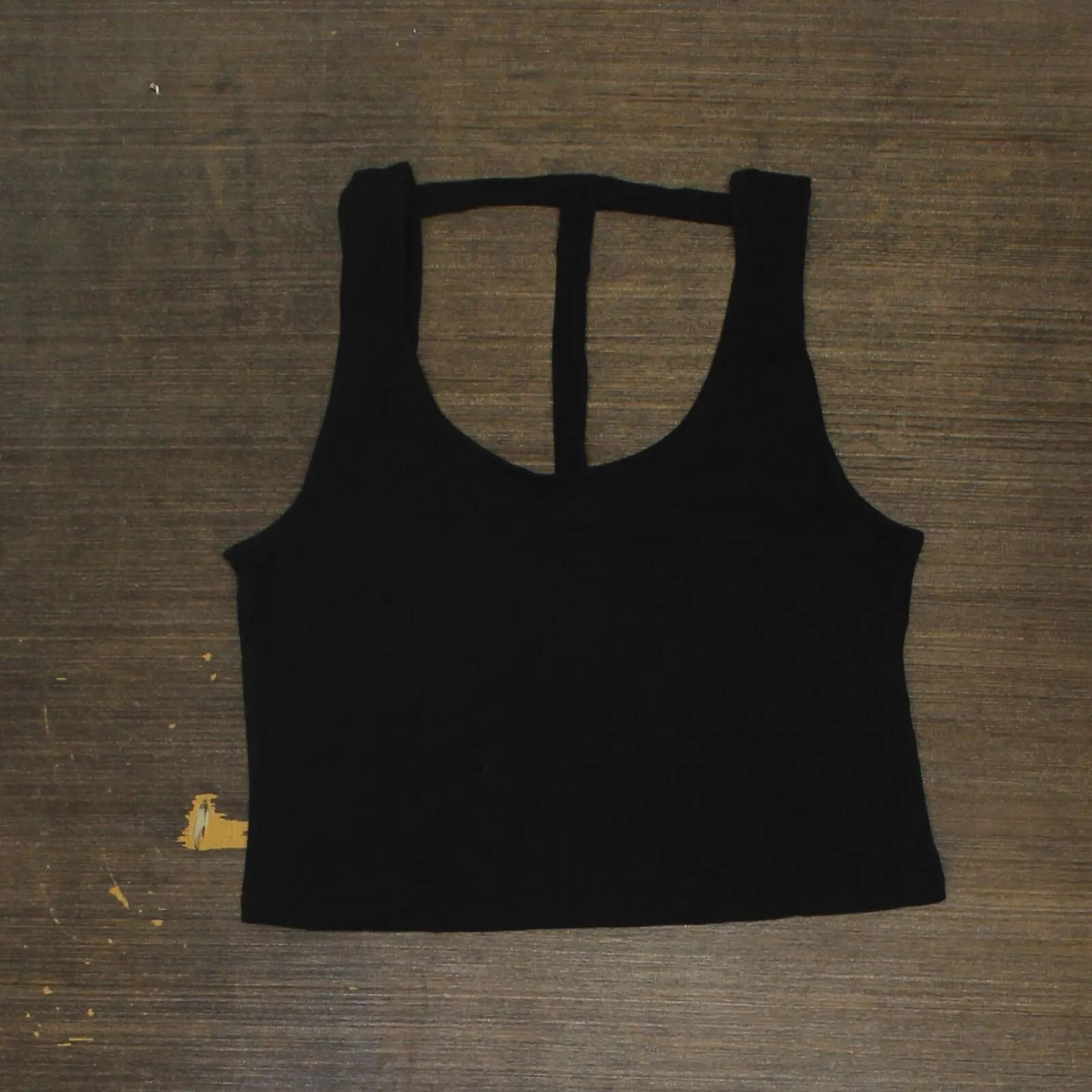 Charlotte Russe Womens Knit Racerback Tank Top 1666f2229bc08c Black M