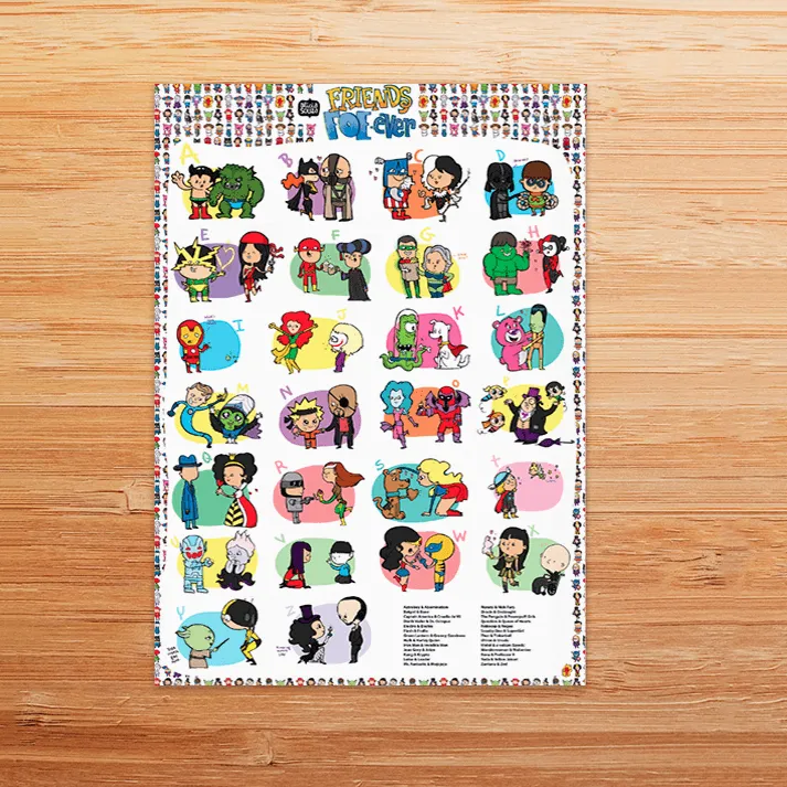 Friends Foe-ever Wall Art