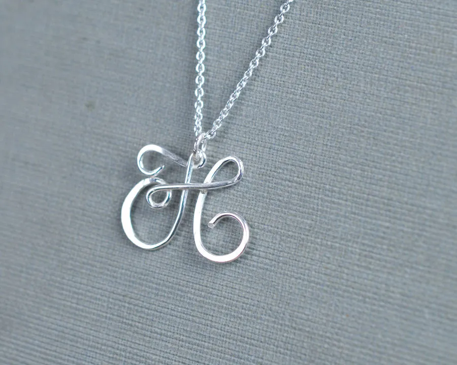 H necklace