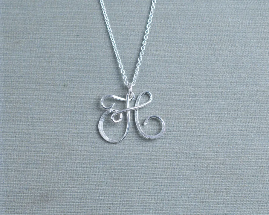 H necklace