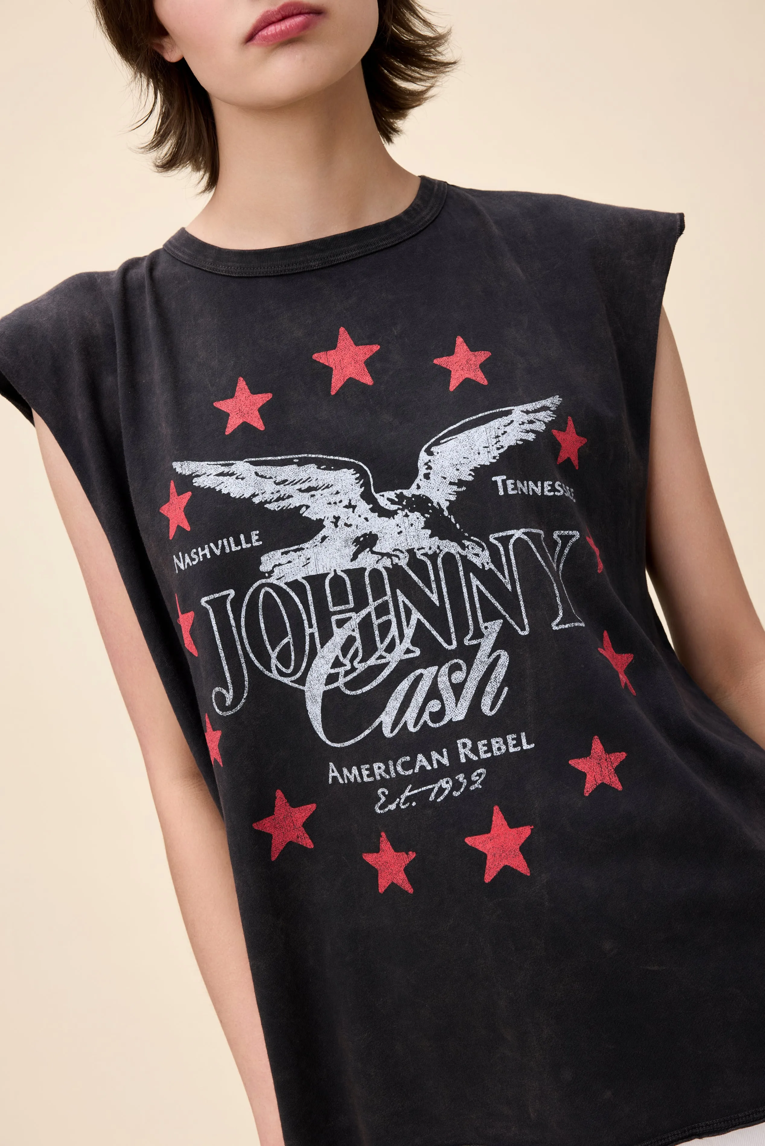Johnny Cash Muscle Tank