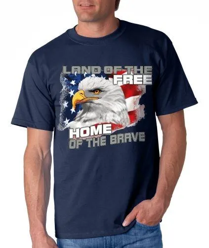 Men's Eagle Land of the Free T-Shirt