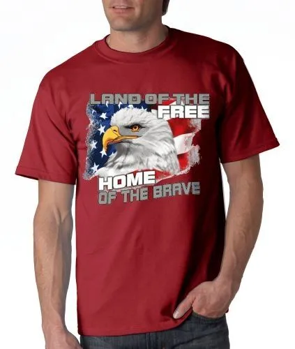 Men's Eagle Land of the Free T-Shirt