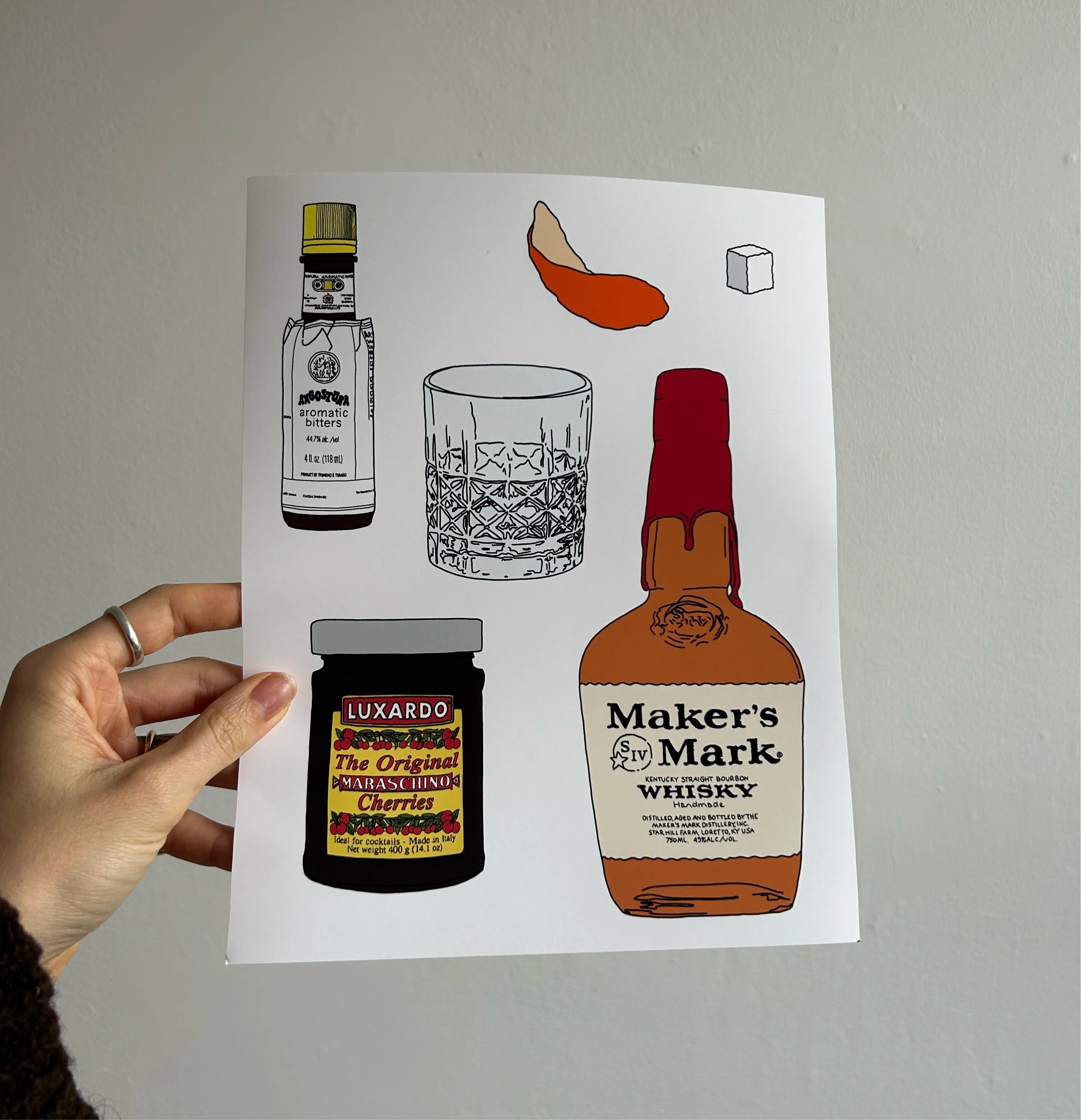 Old Fashioned Print